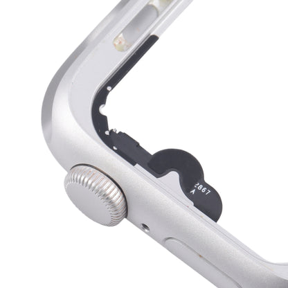 For Apple Watch Series 4 40MM LTE Aluminium Alloy Middle Frame Bezel Plate with Crown Spin Axis Flex Cable(Silver) - Middle Frame by buy2fix | Online Shopping UK | buy2fix