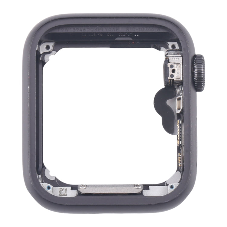 For Apple Watch SE 2020 40MM LTE Aluminium Alloy Middle Frame Bezel Plate with Crown Spin Axis Flex Cable(Grey) - Middle Frame by buy2fix | Online Shopping UK | buy2fix