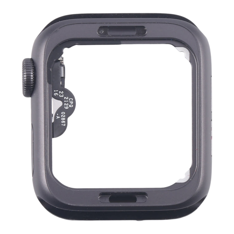 For Apple Watch SE 2020 40MM GPS Aluminium Alloy Middle Frame Bezel Plate with Crown Spin Axis Flex Cable(Grey) - Middle Frame by buy2fix | Online Shopping UK | buy2fix