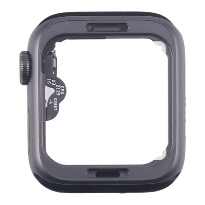 For Apple Watch SE 2020 40MM GPS Aluminium Alloy Middle Frame Bezel Plate with Crown Spin Axis Flex Cable(Grey) - Middle Frame by buy2fix | Online Shopping UK | buy2fix