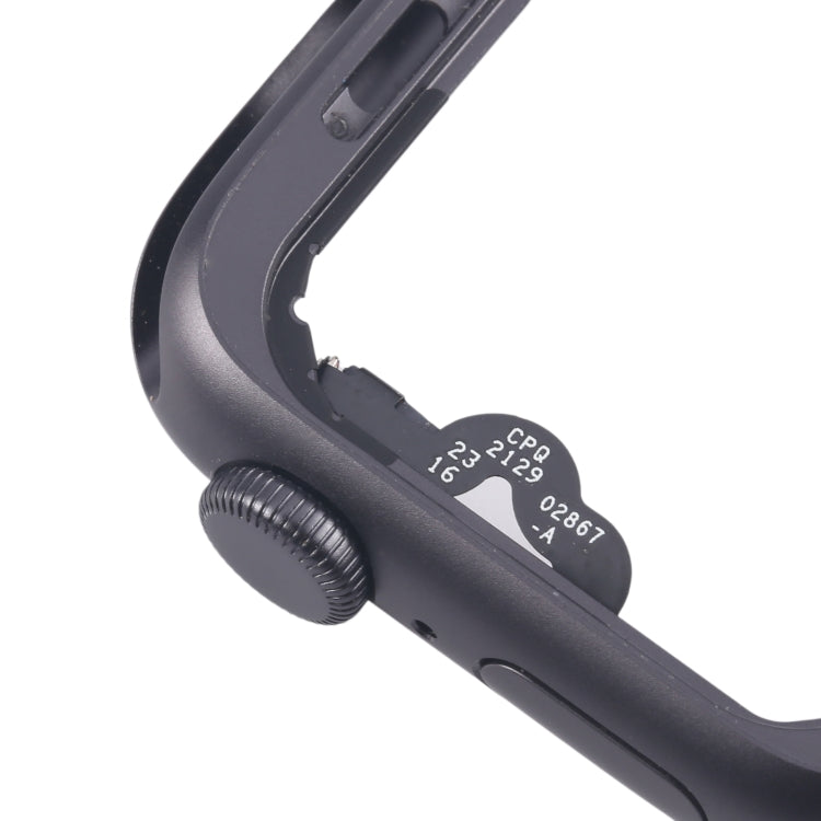 For Apple Watch SE 2020 40MM GPS Aluminium Alloy Middle Frame Bezel Plate with Crown Spin Axis Flex Cable(Grey) - Middle Frame by buy2fix | Online Shopping UK | buy2fix