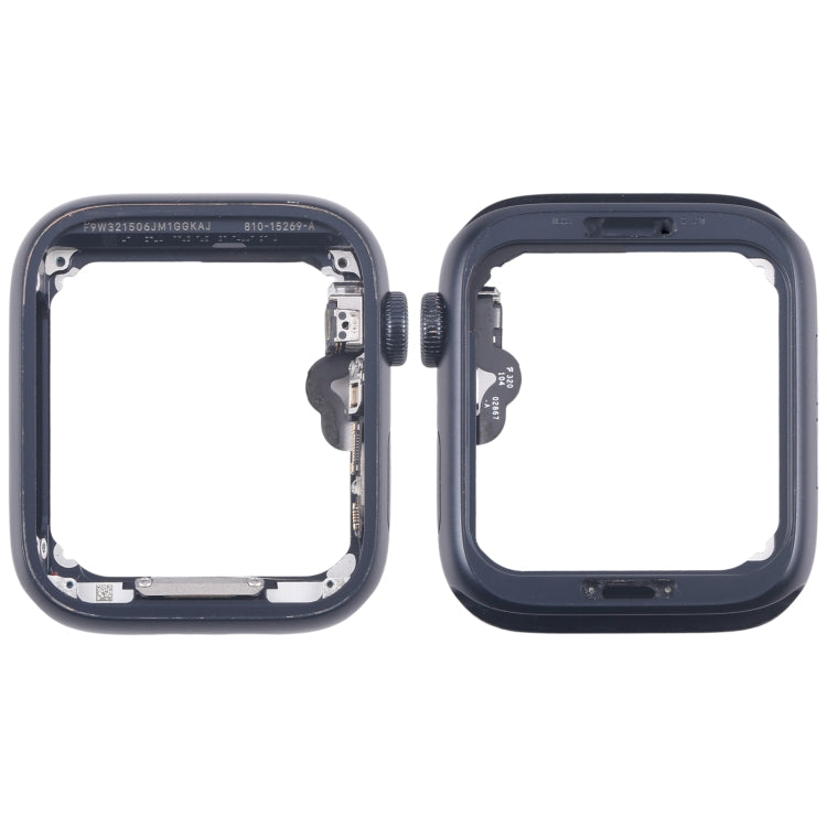 For Apple Watch SE 2022 40MM GPS Aluminium Alloy Middle Frame Bezel Plate with Crown Spin Axis Flex Cable(Midnight) by buy2fix