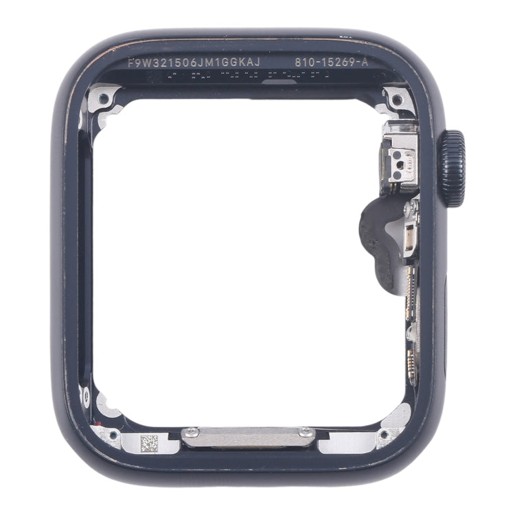 For Apple Watch SE 2022 44MM LTE Aluminium Alloy Middle Frame Bezel Plate with Crown Spin Axis Flex Cable(Midnight) - Middle Frame by buy2fix | Online Shopping UK | buy2fix