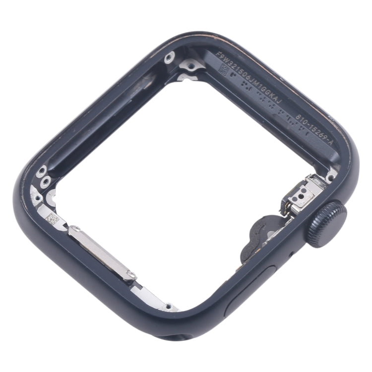 For Apple Watch SE 2022 44MM LTE Aluminium Alloy Middle Frame Bezel Plate with Crown Spin Axis Flex Cable(Midnight) - Middle Frame by buy2fix | Online Shopping UK | buy2fix