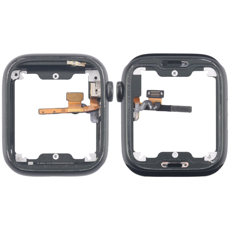 For Apple Watch Series 7 45MM LTE Aluminium Alloy Middle Frame Bezel Plate with Crown Spin Axis Flex Cable(Green) - Middle Frame by buy2fix | Online Shopping UK | buy2fix