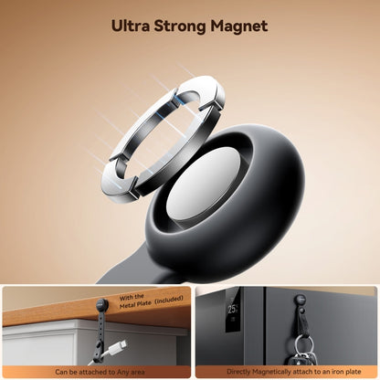 JOYROOM JR-ZS422 Magnetic Silicone Cable Tie Organizer(Black) - Cable Organizer by JOYROOM | Online Shopping UK | buy2fix
