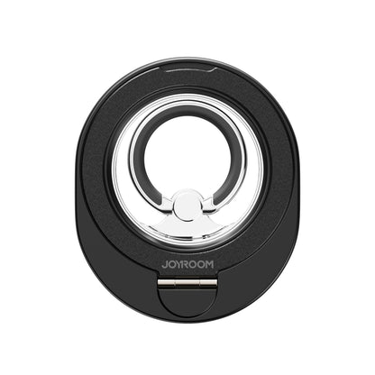 JOYROOM JR-ZS420 Rotatable Foldable Magnetic Mobile Phone Ring Holder(Black) - Ring Holder by JOYROOM | Online Shopping UK | buy2fix