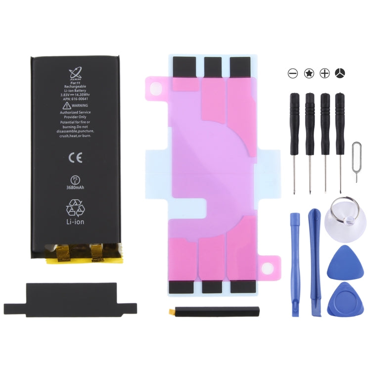 For iPhone 11 3680mAh JUXIN Zero Cycle Li-ion Battery - For iPhone by buy2fix | Online Shopping UK | buy2fix