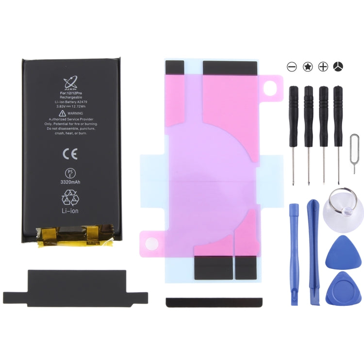 For iPhone 12 / 12 Pro 3320mAh JUXIN Zero Cycle Li-ion Battery - For iPhone by buy2fix | Online Shopping UK | buy2fix