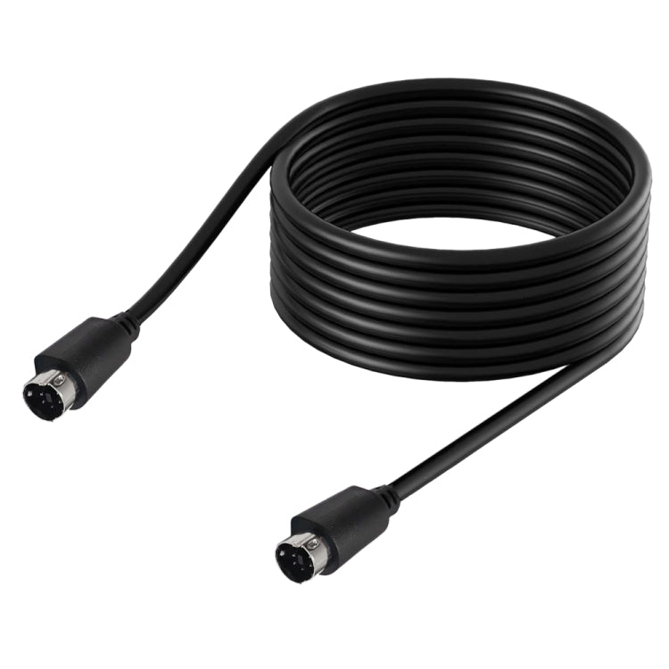 Mini DIN 7 Pin S-Video Core Audio / Video Cable, Length:1.8m(Straight to Straight) - Cables by buy2fix | Online Shopping UK | buy2fix