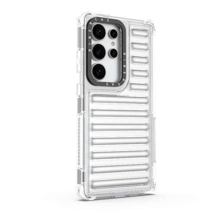 For Samsung Galaxy S25 Ultra 5G High Transparency TPU Hybrid PC Airbag Phone Case(Transparent) by buy2fix