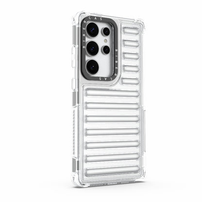 For Samsung Galaxy S25 Ultra 5G High Transparency TPU Hybrid PC Airbag Phone Case(Transparent) by buy2fix