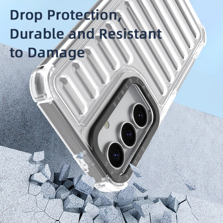 For Samsung Galaxy S25+ 5G High Transparency TPU Hybrid PC Airbag Phone Case(Transparent) by buy2fix