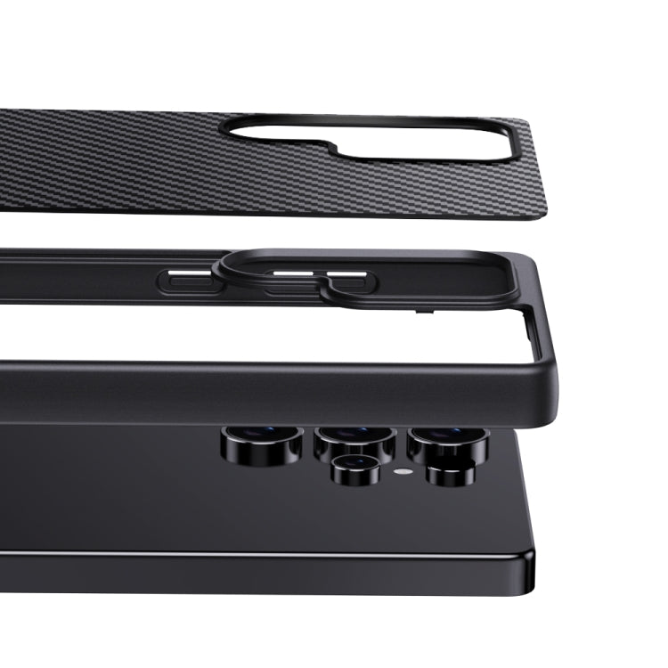 For Samsung Galaxy S25+ 5G Pita Series TPU + PC Texture Phone Case(Gold) by buy2fix