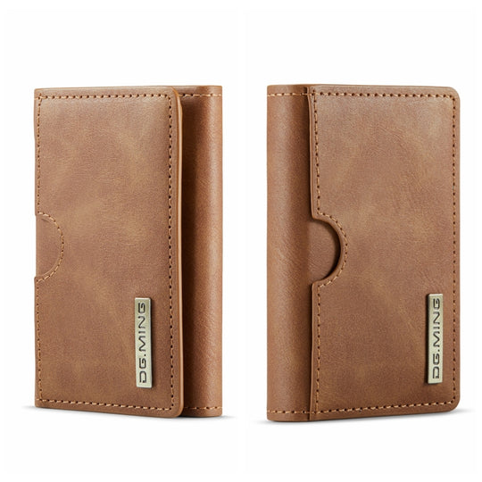 DG.MING M6 Series 3-Fold Multi Card Wallet(Brown)