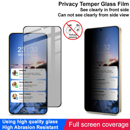 For Samsung Galaxy S25 5G imak HD Full Screen Privacy Tempered Glass Protective Film - Galaxy S25 5G Tempered Glass by imak | Online Shopping UK | buy2fix