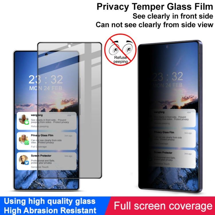 For Samsung Galaxy S25 Ultra 5G imak HD Full Screen Privacy Tempered Glass Protective Film - Galaxy S25 Ultra 5G Tempered Glass by imak | Online Shopping UK | buy2fix