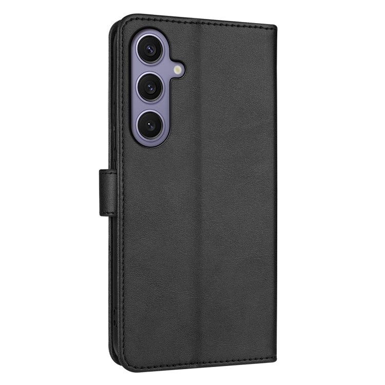 For Samsung Galaxy S25 5G AZNS Skin Feel Calf Texture Flip Leather Phone Case(Black) - Galaxy S25 5G Cases by AZNS | Online Shopping UK | buy2fix