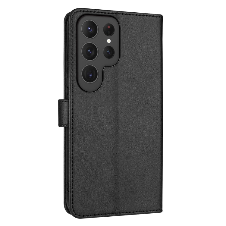 For Samsung Galaxy S25 Ultra 5G AZNS Skin Feel Calf Texture Flip Leather Phone Case(Black) - Galaxy S25 Ultra 5G Cases by AZNS | Online Shopping UK | buy2fix