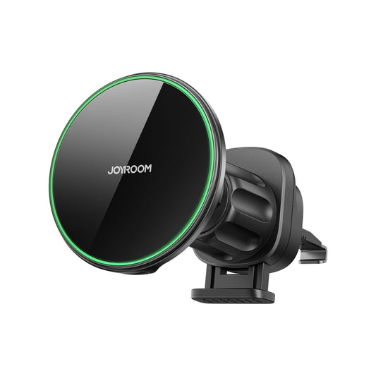JOYROOM JR-ZS412 Qi2 Magnetic Car Air Vent Phone Wireless Charging Mount(Black) - Wireless Charger Holders by JOYROOM | Online Shopping UK | buy2fix