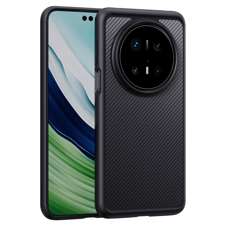 For Huawei Mate 70 Pro / 70 Pro+ Carbon Fiber Kevlar MagSafe Magnetic Phone Case(Black) - Huawei Cases by buy2fix | Online Shopping UK | buy2fix