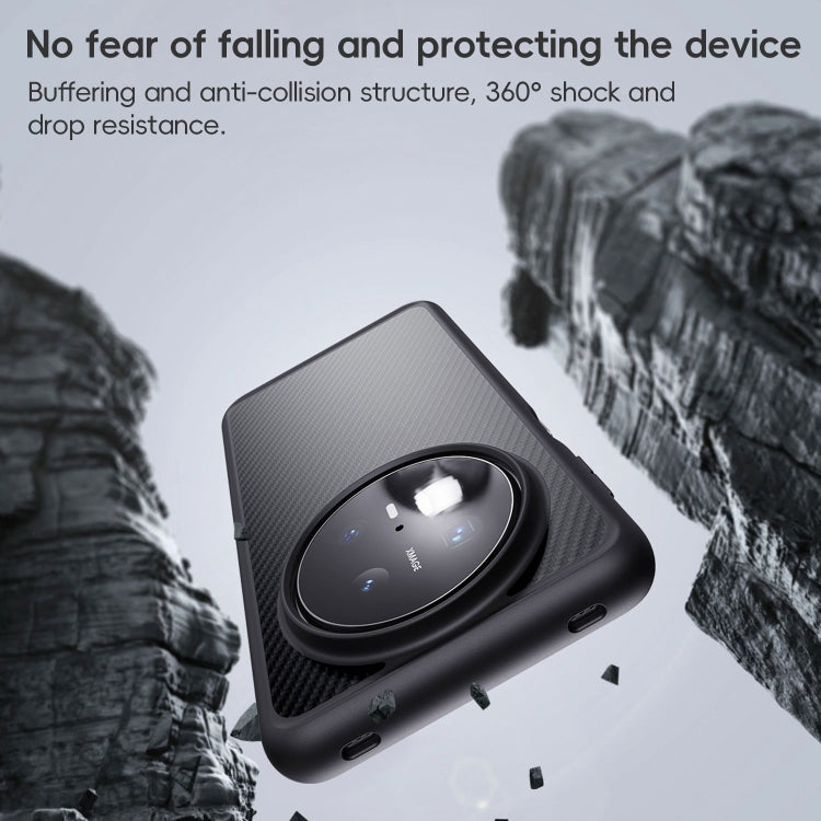 For Huawei Mate 70 Pro / 70 Pro+ Carbon Fiber Kevlar MagSafe Magnetic Phone Case(Black) - Huawei Cases by buy2fix | Online Shopping UK | buy2fix