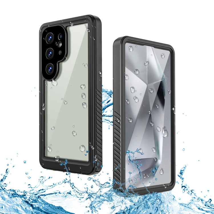 For Samsung Galaxy S25 Ultra 5G RedPepper IP68 Waterproof Triple-proof Phone Case(Black) - Galaxy S25 Ultra 5G Cases by RedPepper | Online Shopping UK | buy2fix
