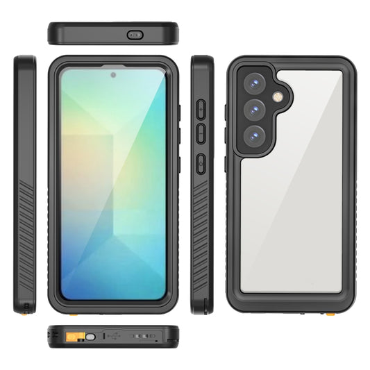 For Samsung Galaxy S25 5G RedPepper IP68 Waterproof Triple-proof Phone Case(Black) - Galaxy S25 5G Cases by RedPepper | Online Shopping UK | buy2fix