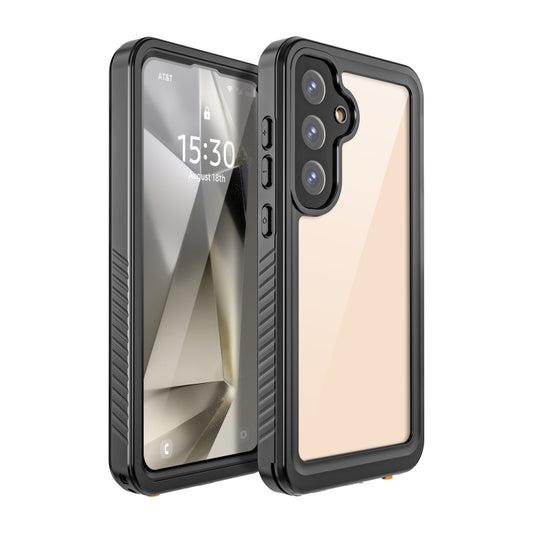 For Samsung Galaxy S25+ 5G RedPepper IP68 Waterproof Triple-proof Phone Case(Black) - Galaxy S25+ 5G Cases by RedPepper | Online Shopping UK | buy2fix