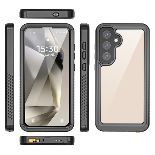 For Samsung Galaxy S25+ 5G RedPepper IP68 Waterproof Triple-proof Phone Case(Black) - Galaxy S25+ 5G Cases by RedPepper | Online Shopping UK | buy2fix