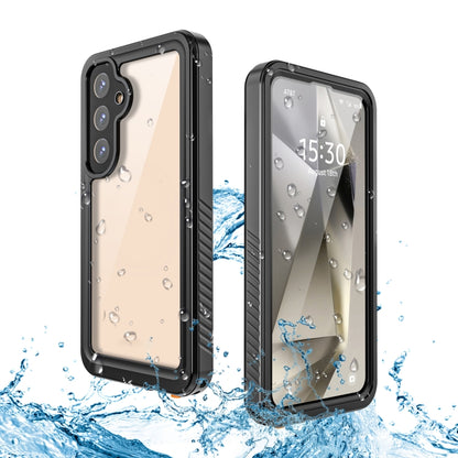 For Samsung Galaxy S25+ 5G RedPepper IP68 Waterproof Triple-proof Phone Case(Black) - Galaxy S25+ 5G Cases by RedPepper | Online Shopping UK | buy2fix