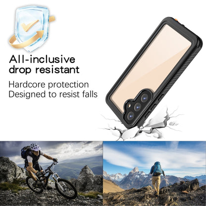 For Samsung Galaxy S25+ 5G RedPepper IP68 Waterproof Triple-proof Phone Case(Black) - Galaxy S25+ 5G Cases by RedPepper | Online Shopping UK | buy2fix