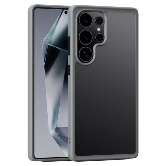 For Samsung Galaxy S25 Ultra 5G Skin Feel Phone Case(Grey) by buy2fix