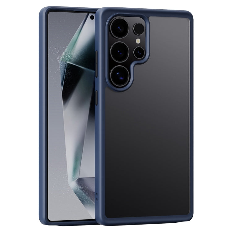 For Samsung Galaxy S25 Ultra 5G Skin Feel Phone Case(Titanium Blue) by buy2fix