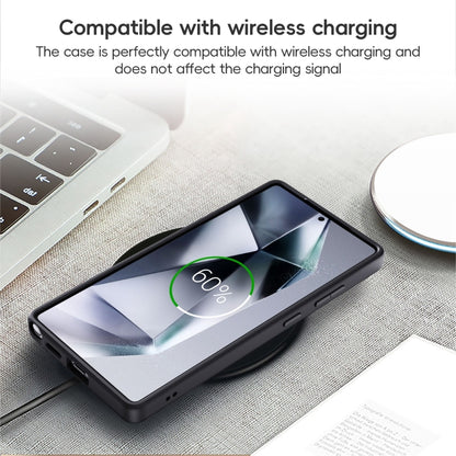 For Samsung Galaxy S25+ 5G Skin Feel Phone Case(Black) by buy2fix