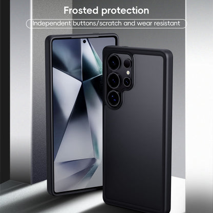 For Samsung Galaxy S25 5G Skin Feel Phone Case(Black) by buy2fix