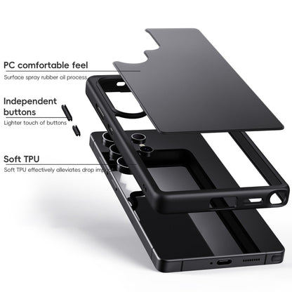For Samsung Galaxy S25+ 5G Skin Feel Phone Case(Black) by buy2fix