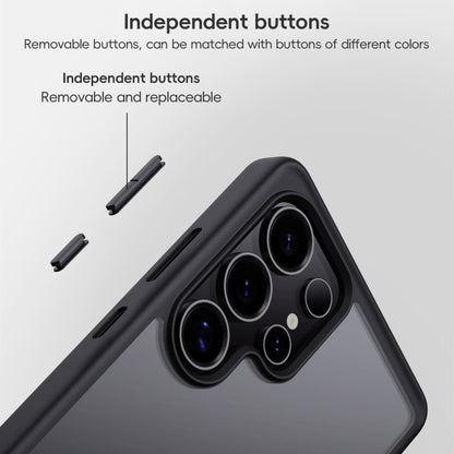 For Samsung Galaxy S25+ 5G Skin Feel Phone Case(Grey) by buy2fix