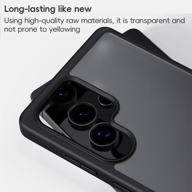 For Samsung Galaxy S25 5G Skin Feel Phone Case(Black) by buy2fix