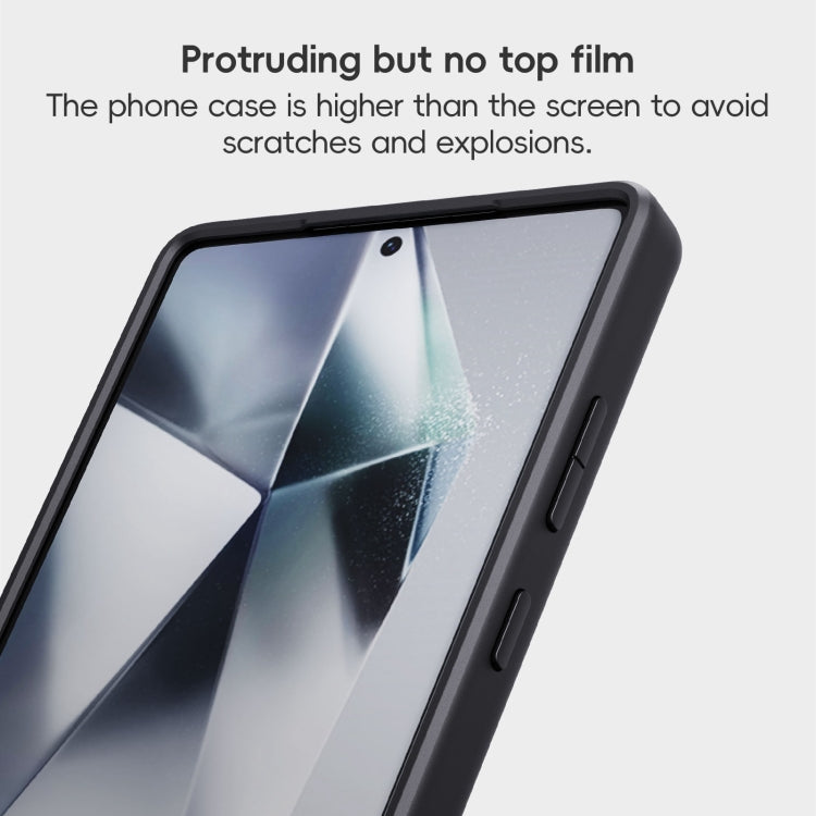For Samsung Galaxy S25+ 5G Skin Feel Phone Case(Black) by buy2fix