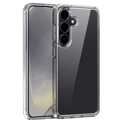 For Samsung Galaxy S25 5G Crystal Clear TPU Hybrid PC Phone Case(Transparent) by buy2fix