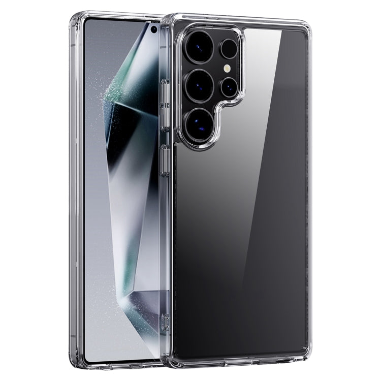 For Samsung Galaxy S25+ 5G Crystal Clear TPU Hybrid PC Phone Case(Transparent) by buy2fix