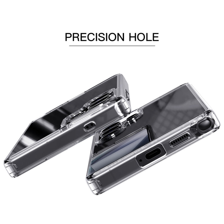 For Samsung Galaxy S25 Ultra 5G Crystal Clear TPU Hybrid PC Phone Case(Transparent) by buy2fix