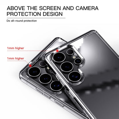 For Samsung Galaxy S25 Ultra 5G Crystal Clear TPU Hybrid PC Phone Case(Transparent) by buy2fix