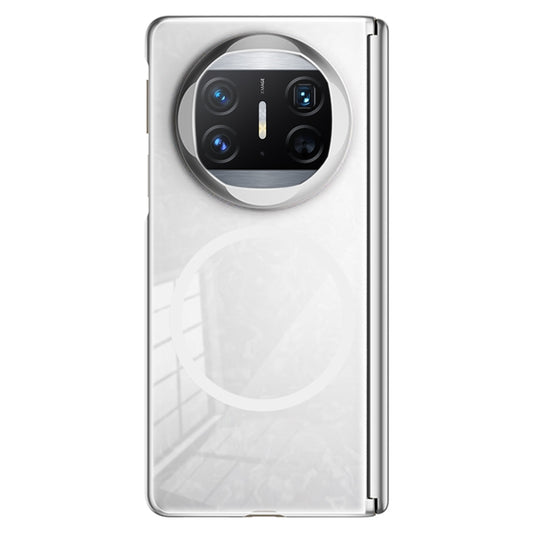 For Huawei Mate X5 / X3 Clear MagSafe PC Full Coverage Phone Case(White) - Huawei Cases by buy2fix | Online Shopping UK | buy2fix