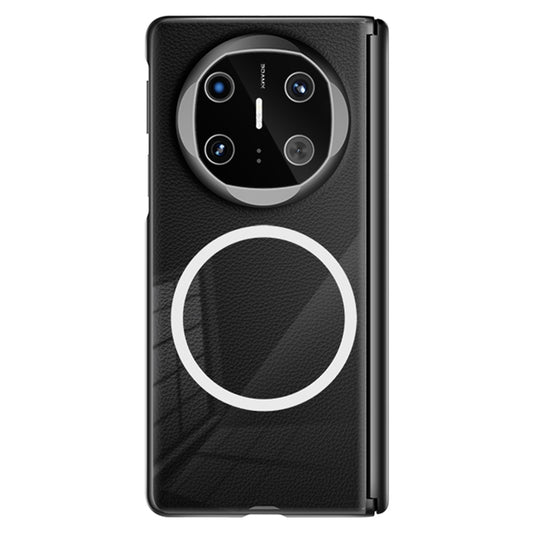 For Huawei Mate X6 Clear MagSafe PC Full Coverage Phone Case(Black) - Huawei Cases by buy2fix | Online Shopping UK | buy2fix