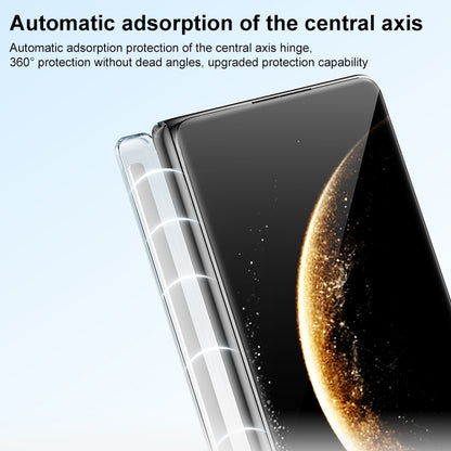 For Huawei Mate X5 / X3 Clear MagSafe PC Full Coverage Phone Case(Black) - Huawei Cases by buy2fix | Online Shopping UK | buy2fix