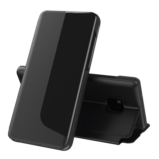 For Huawei Mate 20 Pro Attraction Flip Holder Leather Phone Case(Black)