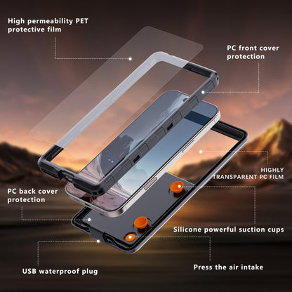 RedPepper Air Box Max 6.9 IP68 Waterproof Phone Case for 6.9 inch Phone(Black) - Waterproof Bag by RedPepper | Online Shopping UK | buy2fix