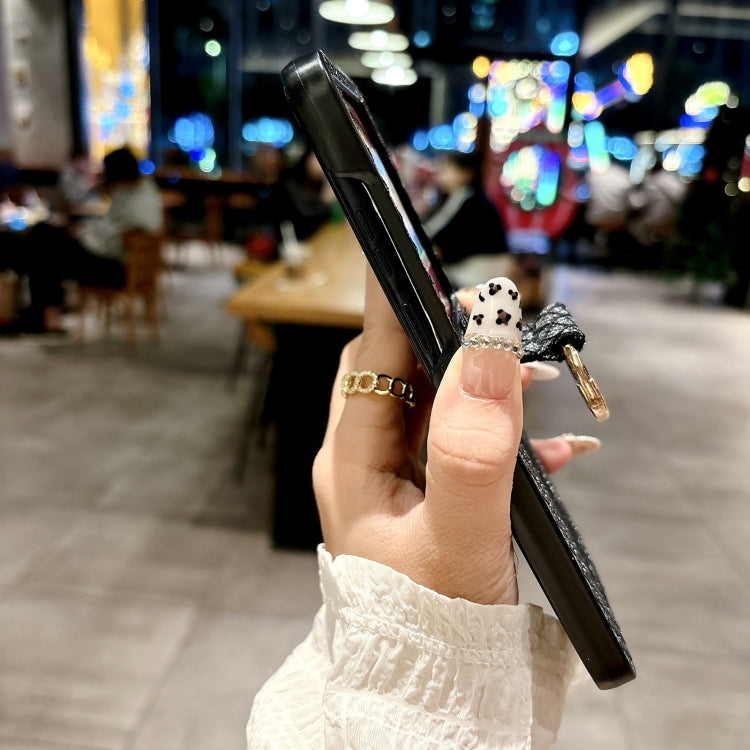 For Motorola Razr 50 Ultra Sparkling Diamond Rhombus PC Phone Case with Ring(Silver) by buy2fix